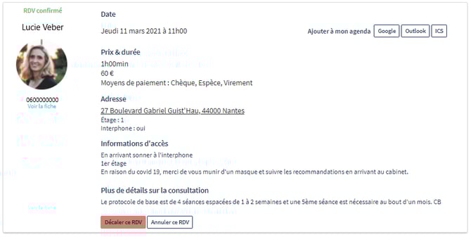 exemple compte medoucine utilisateur btoc